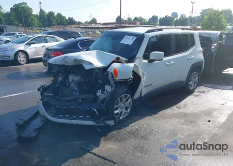 2017 Jeep Renegade Latitude 4X4 from USA, damaged, VIN ZACCJBBB6HPG59078